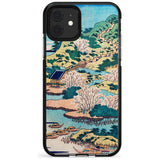 Coastal Community by Katsushika Hokusai  Pink Fade Impact Phone Case for iPhone 11 Pro Max