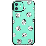 Clear Dice Pattern Black Impact Phone Case for iPhone 11 Pro Max