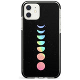 Pastel Moon Phases Pink Fade Impact Phone Case for iPhone 11 Pro Max