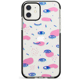 Pink Eye Blotches iPhone Case  Black Impact Phone Case - Case Warehouse