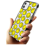 Happy Face Clear Pattern iPhone Case   Phone Case - Case Warehouse