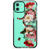 Floral Snake Pink Fade Impact Phone Case for iPhone 11 Pro Max