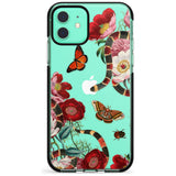 Botanical Snake  Pink Fade Impact Phone Case for iPhone 11 Pro Max