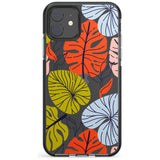 Abstract Leaves Impact Phone Case for iPhone 11, iphone 12