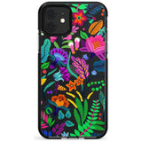 Floral Vibe Black Impact Phone Case for iPhone 11 Pro Max