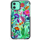 Floral Vibe Black Impact Phone Case for iPhone 11 Pro Max