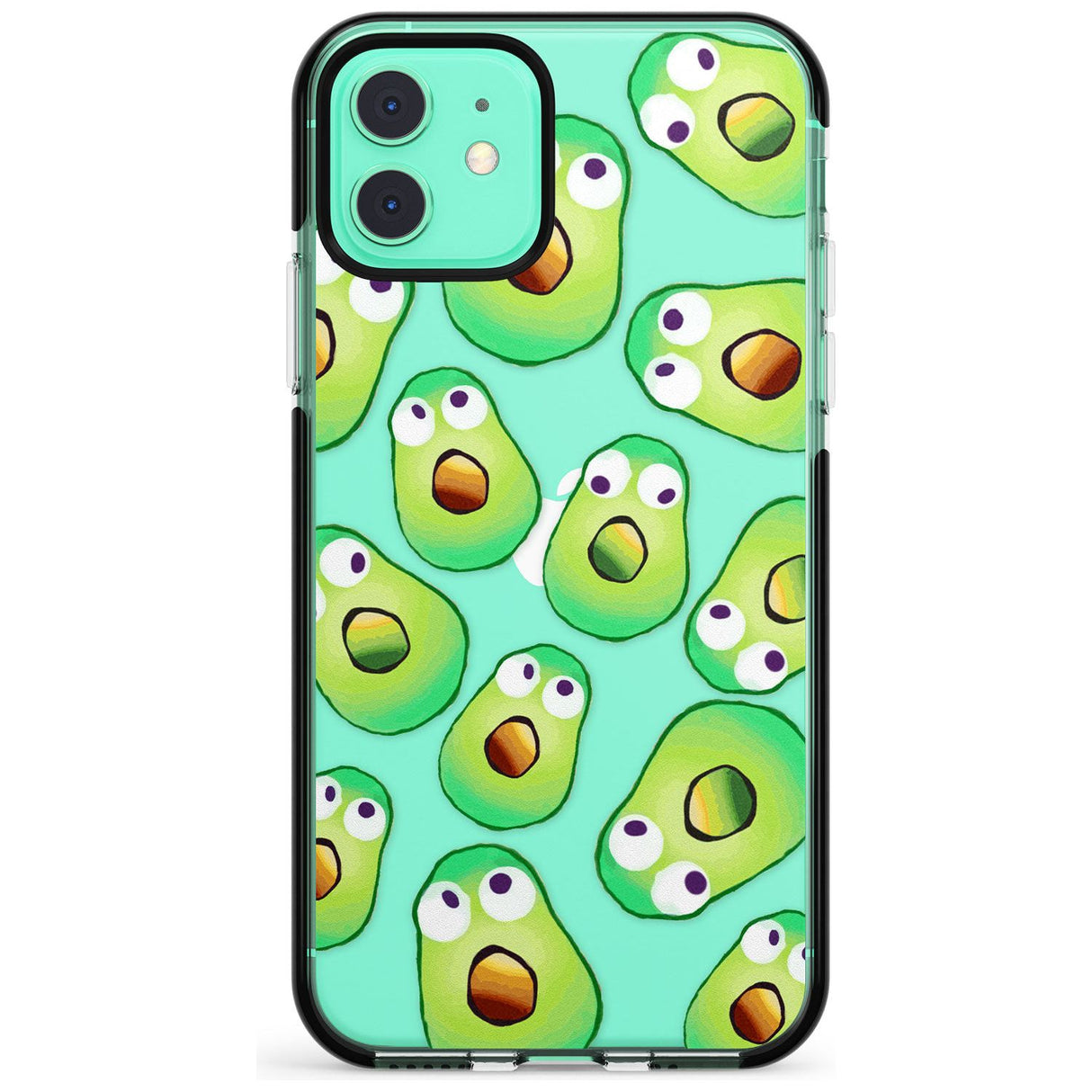 Shocked Avocados Black Impact Phone Case for iPhone 11 Pro Max