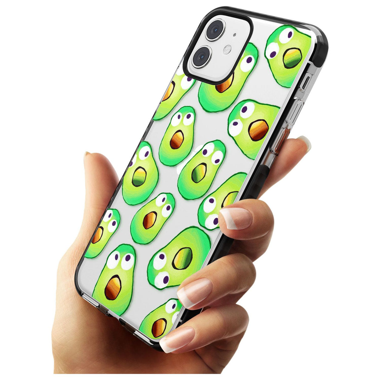 Shocked Avocados Black Impact Phone Case for iPhone 11 Pro Max