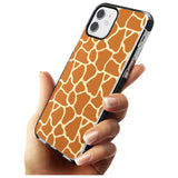 Giraffe Pattern Black Impact Phone Case for iPhone 11 Pro Max