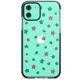 Heartstopper Stars Pattern Black Impact Phone Case for iPhone 11 Pro Max