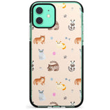 Cats with Toys Pink Fade Impact Phone Case for iPhone 11 Pro Max