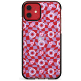 Checkered Love Pattern Black Impact Phone Case for iPhone 11 Pro Max