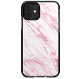 White & Pink Onyx Marble Texture Pink Fade Impact Phone Case for iPhone 11 Pro Max