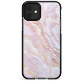 Soft Pink & Yellow Onyx Marble Texture Pink Fade Impact Phone Case for iPhone 11 Pro Max