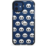 Panda Face Pattern Pink Fade Impact Phone Case for iPhone 11 Pro Max