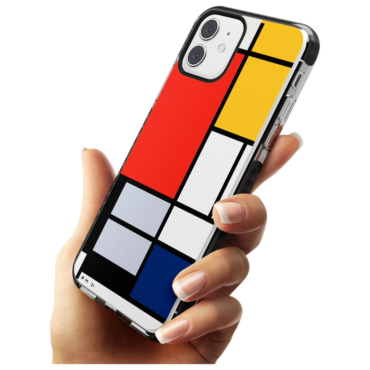 Piet Mondrian's Composition Black Impact Phone Case for iPhone 11 Pro Max