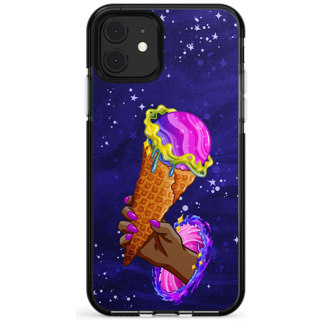 Interdimensional Ice Cream Black Impact Phone Case for iPhone 11 Pro Max