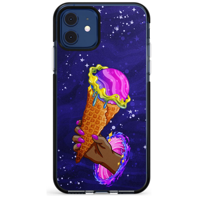 Interdimensional Ice Cream Black Impact Phone Case for iPhone 11 Pro Max