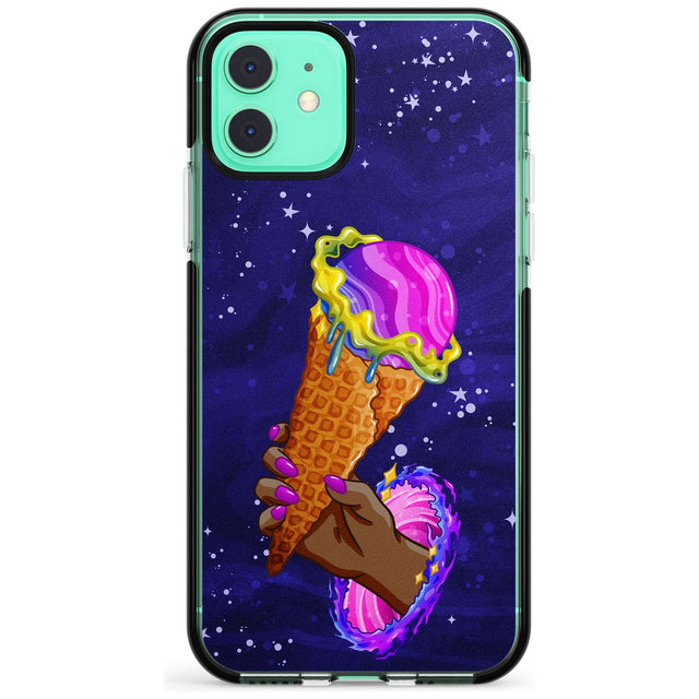 Interdimensional Ice Cream Black Impact Phone Case for iPhone 11 Pro Max