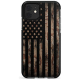 Desert Camo US Flag Black Impact Phone Case for iPhone 11 Pro Max