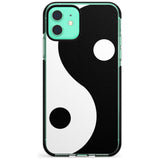 Large Yin Yang Black Impact Phone Case for iPhone 11 Pro Max