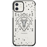 Taurus Emblem - Transparent Design Black Impact Phone Case for iPhone 11