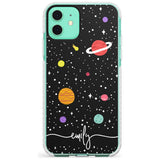 Custom Cute Cartoon Planets Slim TPU Phone Case for iPhone 11