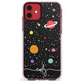 Custom Cute Cartoon Planets Slim TPU Phone Case for iPhone 11