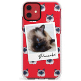 Personalised Burmese Cat Photo Impact Phone Case for iPhone 11