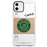 Personalised Coffee Cup Impact Phone Case for iPhone 11