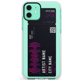 Personalised Concert Ticket Impact Phone Case for iPhone 11