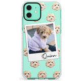 Cockapoo, Cream - Custom Dog Photo Slim TPU Phone Case for iPhone 11