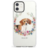 Beagle - Watercolour Dog Portrait Impact Phone Case for iPhone 11