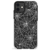 Personalised Spider Web Pattern Impact Phone Case for iPhone 11