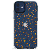 Personalised Autumn Leaves Pattern Impact Phone Case for iPhone 11