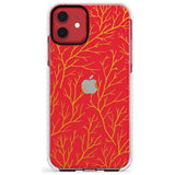 Personalised Bramble Branches Pattern Impact Phone Case for iPhone 11