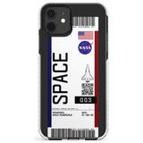 Personalised NASA Boarding Pass (Light) Impact Phone Case for iPhone 11