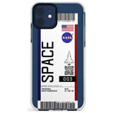 Personalised NASA Boarding Pass (Light) Impact Phone Case for iPhone 11