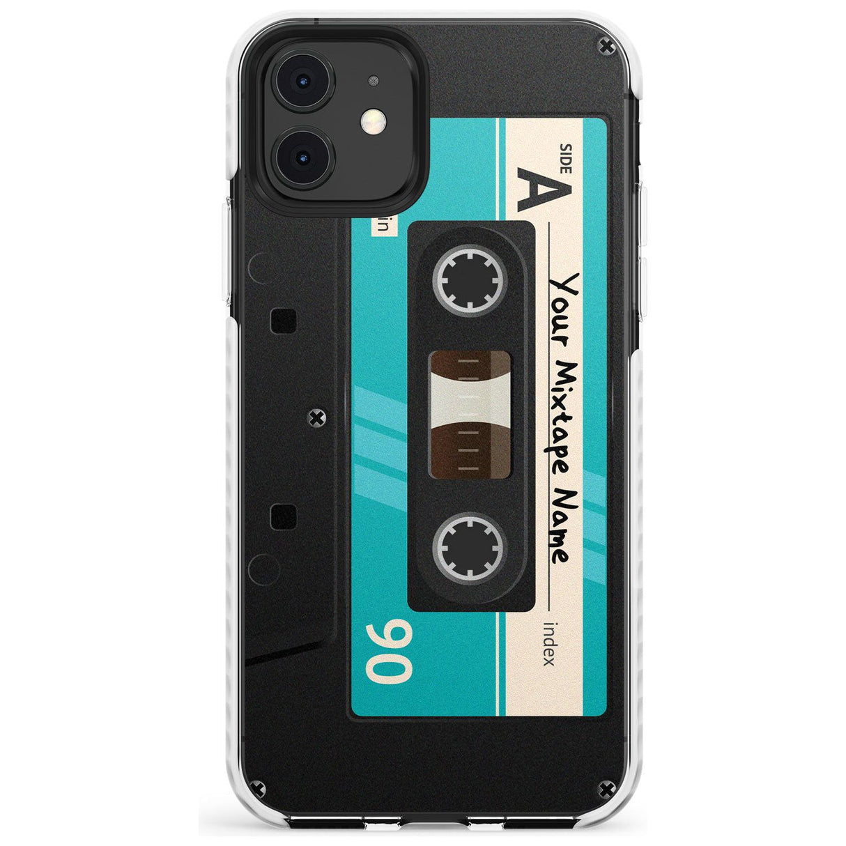 Dark Cassette Slim TPU Phone Case for iPhone 11