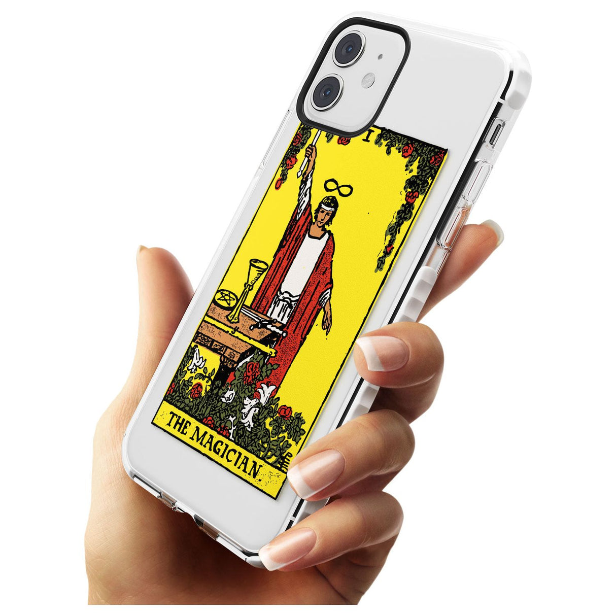 The Magician Tarot Card - Colour Slim TPU Phone Case for iPhone 11