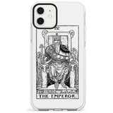 The Emperor Tarot Card - Transparent Slim TPU Phone Case for iPhone 11