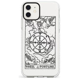 Wheel of Fortune Tarot Card - Transparent Slim TPU Phone Case for iPhone 11