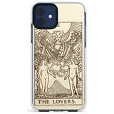 The Lovers Tarot Card - Solid Cream Slim TPU Phone Case for iPhone 11