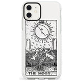 The Moon Tarot Card - Transparent Slim TPU Phone Case for iPhone 11