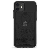 The Moon Tarot Card - Transparent Slim TPU Phone Case for iPhone 11