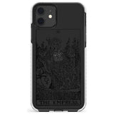 The Empress Tarot Card - Transparent Slim TPU Phone Case for iPhone 11