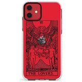 The Lovers Tarot Card - Transparent Slim TPU Phone Case for iPhone 11