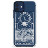 The Moon Tarot Card - White Transparent Slim TPU Phone Case for iPhone 11