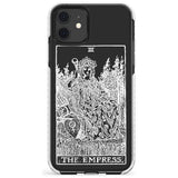 The Empress Tarot Card - White Transparent Slim TPU Phone Case for iPhone 11