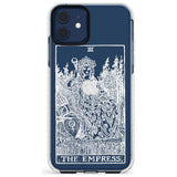 The Empress Tarot Card - White Transparent Slim TPU Phone Case for iPhone 11